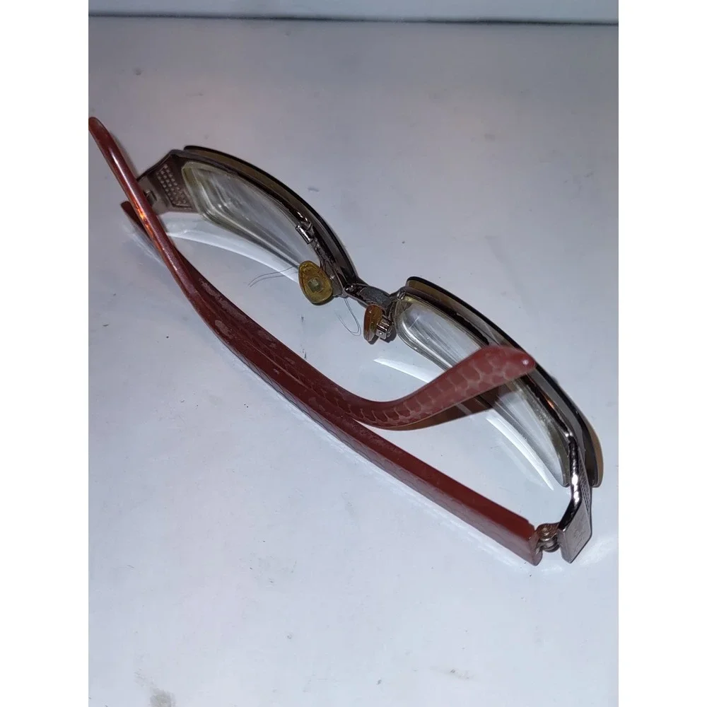 TAKUMI Prescription Eyeglasses Frames with Clip-On Sunglasses Brown Tortoise
